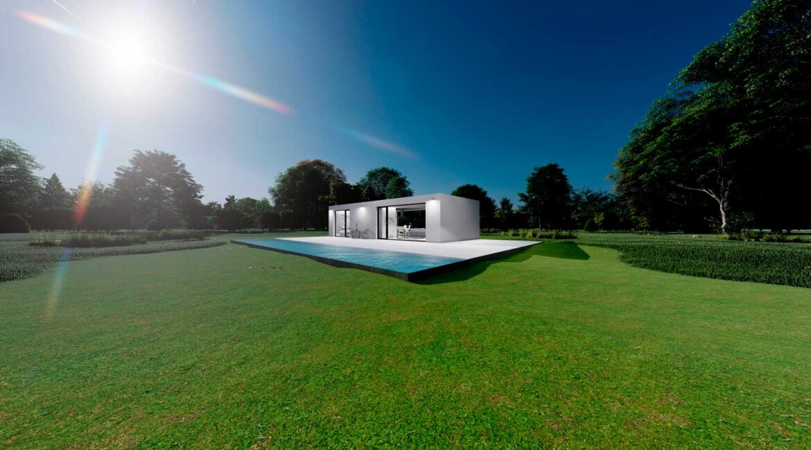 Casa contenedor de 60 metros2