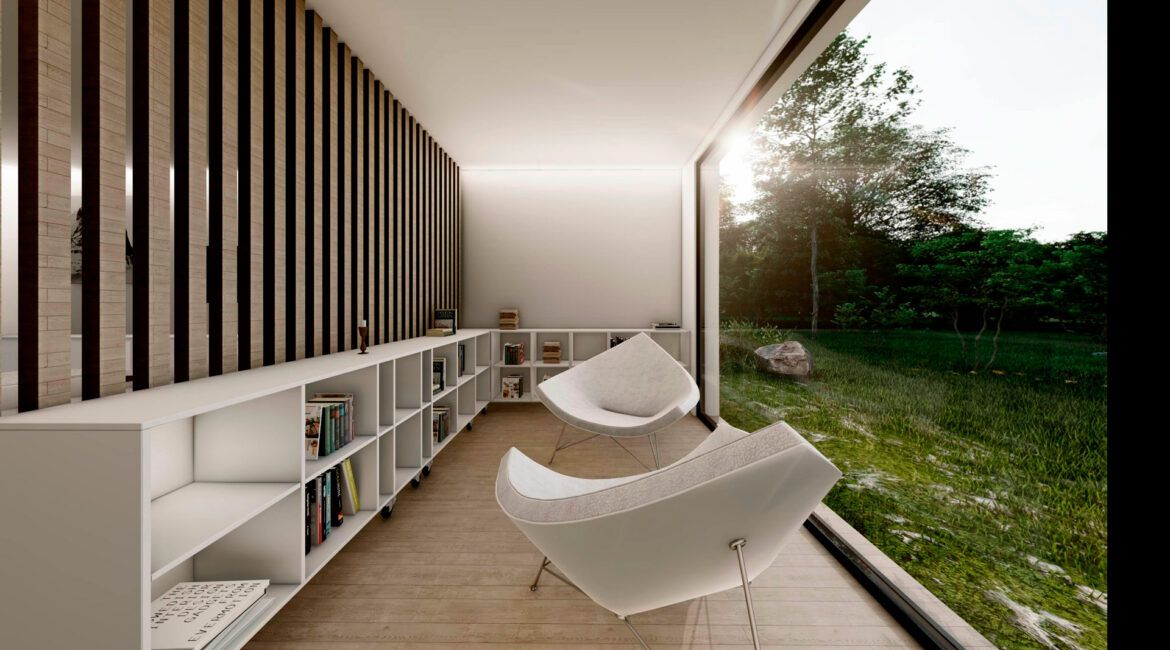 Area deascanso casa 150m2