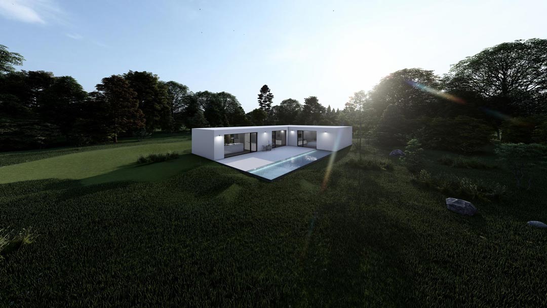 Casa contenedor 150 metros cuadrados en terreno