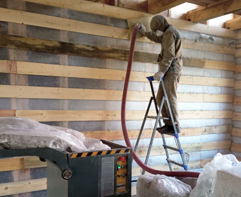 Aislamiento de casa contenedor