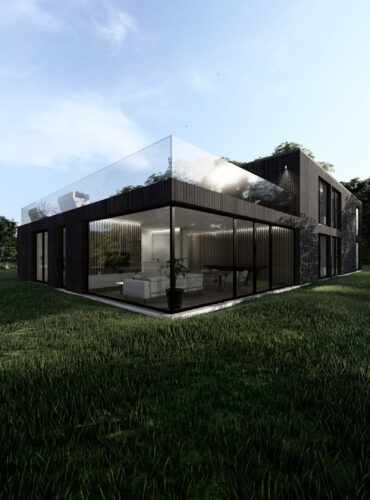 albergue con contenedores